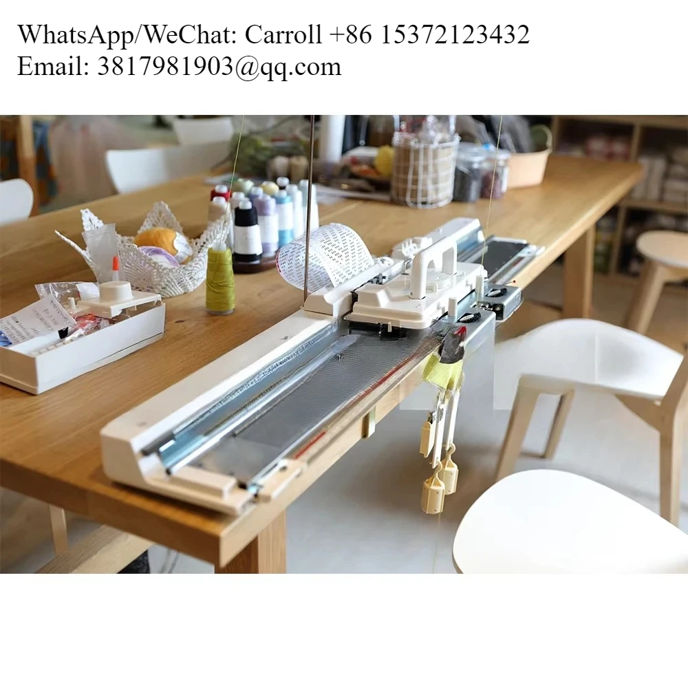 

Recruiting Agents Hand-Driven Weaving Machinery Silver Reed Manual Sweater Flat Knitting Machine For Home Use