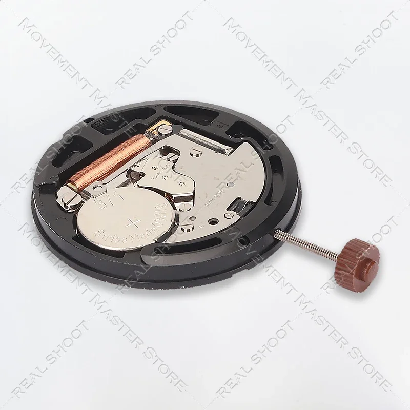 เปลี่ยนนาฬิกาควอตซ์นาฬิกาวันที่ 3 นาฬิกา 3 มือสําหรับ Ronda 515 ซ่อมเครื่องมือแบตเตอรี่รวมชิ้นส่วนที่ทนทาน
