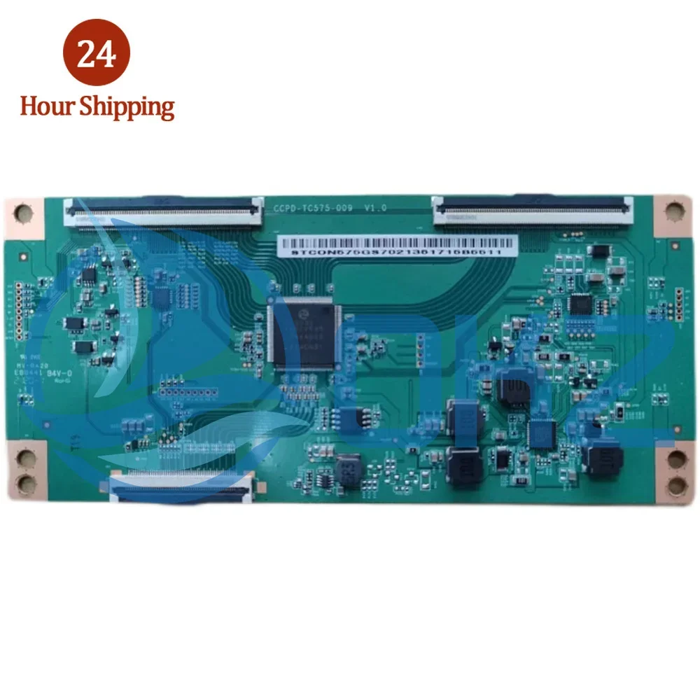 100% New Original Logic Board CCPD TC575 009 V1.0 for STCON575G HITACHI 58HK6100 58PUS7505 /12 58PU8505 58UL2B63DB T-con Board