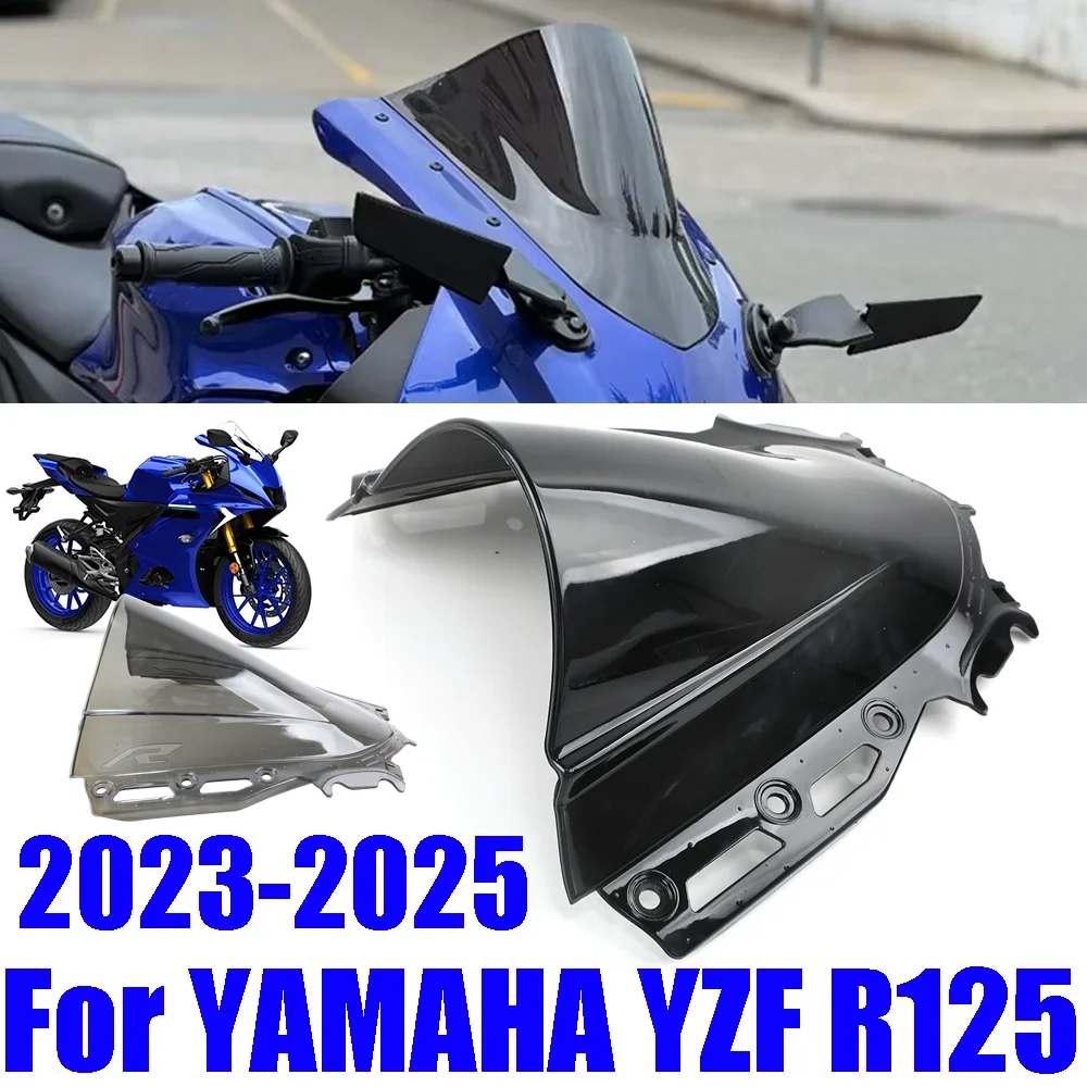 Accessoires de moto pare-soleil pare-brise déflecteur de pare-brise pour YAMAHA YZF R125 2023 2024 2025 YZF R 125