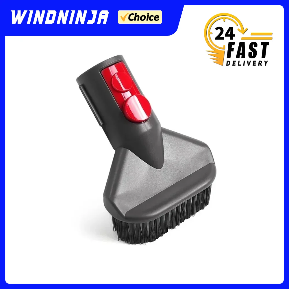 Multi Functional Stiff Bristle Brush Head For Dyson V7 V8 V10 V11 V12 V15 Vacuum Cleaner Durable Wear Resistant Cleaning Tool