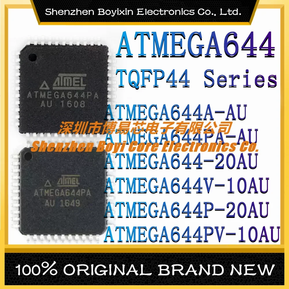 ATMEGA644A-AU ATMEGA644PA-AU  ATMEGA644-20AU ATMEGA644V-10AU ATMEGA644P-20AU ATMEGA644PV-10AU New Original Genuine