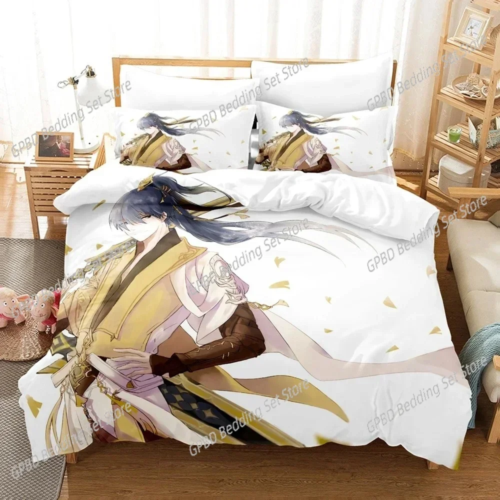 

Anime The Outcast Under One Person 3D Duvet Cover Bedding Set Comforter Linen Pillowcases Home Decor Single Double King Queen