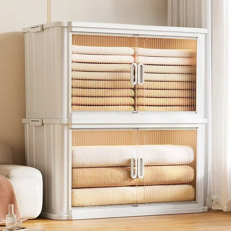 Minimalist Household Goods Home Folding Storage Cabinet,Snack Storage Cabinet, Enlarged And Thickened Clothing Storage Cabinet
