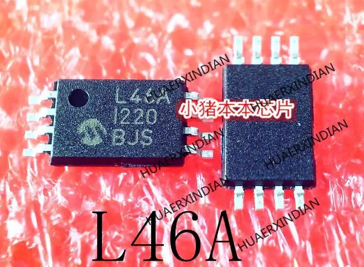 ใหม่ Original 93LC46A-I/ST 93LC46A-I 93LC46A การพิมพ์ L46A MSOP8ในสต็อก