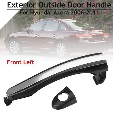 전면 후면 오른쪽 왼쪽 외부 문짝 핸들, 현대 아제라 2006 2007 2008 2009 2010 2011 자동차 스타일링, 826513L000