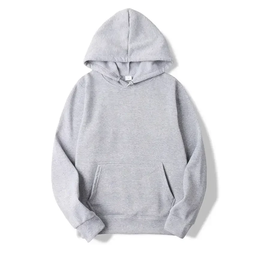 Unisex Einfarbiger Pullover Fleece-Hoodie Großhandel Schwarzer Kapuzenpullover Herren Günstiger Sublimationsdruck Lässiger Streetwear-Hoodie – Detail 8
