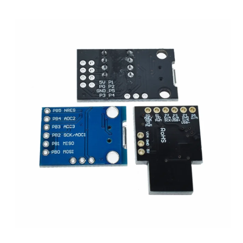 official Blue Black TINY85 Digispark Kickstarter Micro Development Board ATTINY85 module for Arduino IIC I2C USB