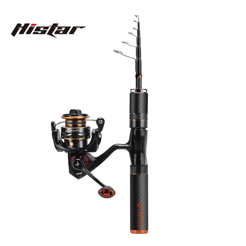 

HISTAR Butterfly Telescopic Fuji Guide Ring Titanium Alloy Rod Tip UL Portable BFS Lure Rod