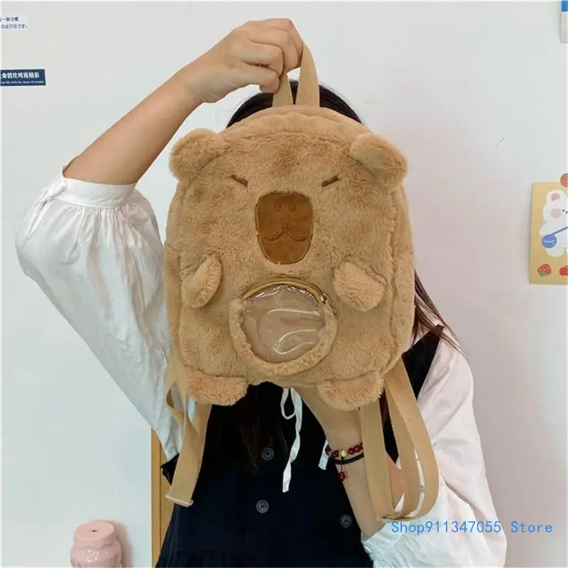 Fun Capybara Backpack Fashion Forward Bag for Students Teenagers Drop shipping