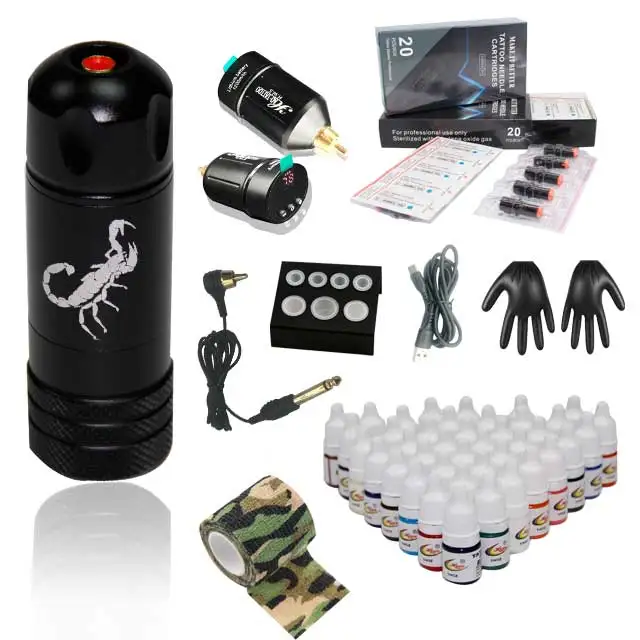 

Hot Sale Wireless Rotary Tattoo Pen Machine Beauty Makeup Rechargeable Digital Tattoo Machine