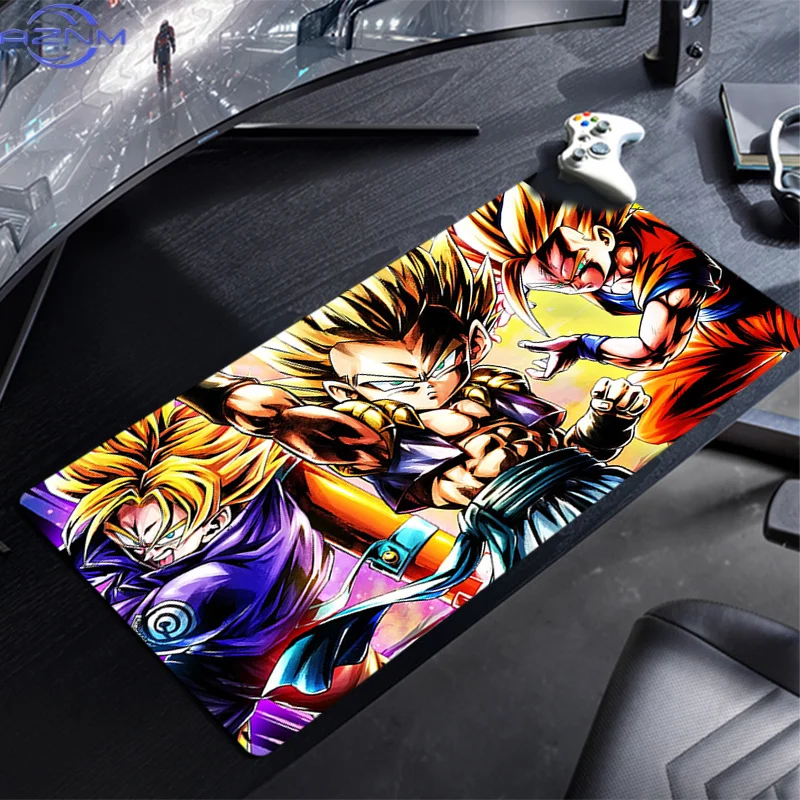 Mouse Pad Dragon Ball Anime Gaming Accessories Gabinete Gamer PC Computer Desk Mat Large XXL Keyboard Tablet Mousepad