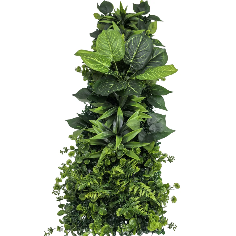 

100*25CM Artificial Lawn Simulation Greensward Plant Fence Garden Hotel Home Decoration