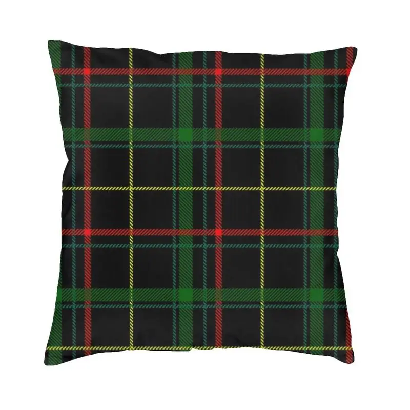 Black Watch Tartan Modern Cushion Covers Scotland Art Soft Cute Pillow Case Decoration Salon