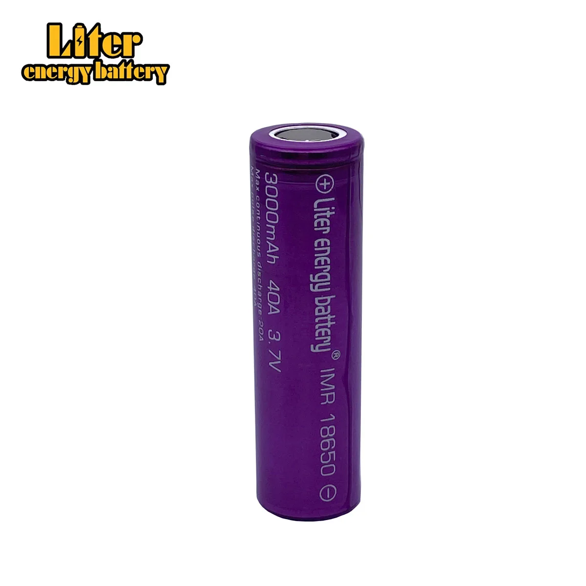 High Quality original 18650 Liter energy Battery 3000mah 40a Li-Mn battery for Electronic Cigarette box mod Vaporizer Mod vape