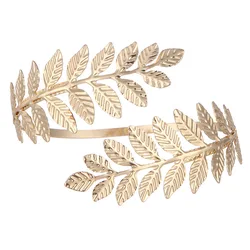 Roman Leaf Branch Dainty Hair Crown Tiara Greek Goddess Alice Heabdband For Women Head Dress Boho Bridal Bride Wedding Jewelry