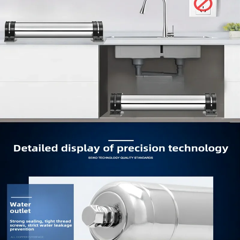 STARWELL-Water Purifier 102-800C Stainless Steel Ultrafiltration Water Purifier for Household Water Filter Purifier Water Filter