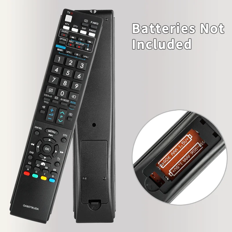 GA857WJSA For Sharp Remote Control Replacement, For Sharp TV LC-40LE810E LC-40LE820E LC-46LE810E LC-46LE811E LC-46LE820E