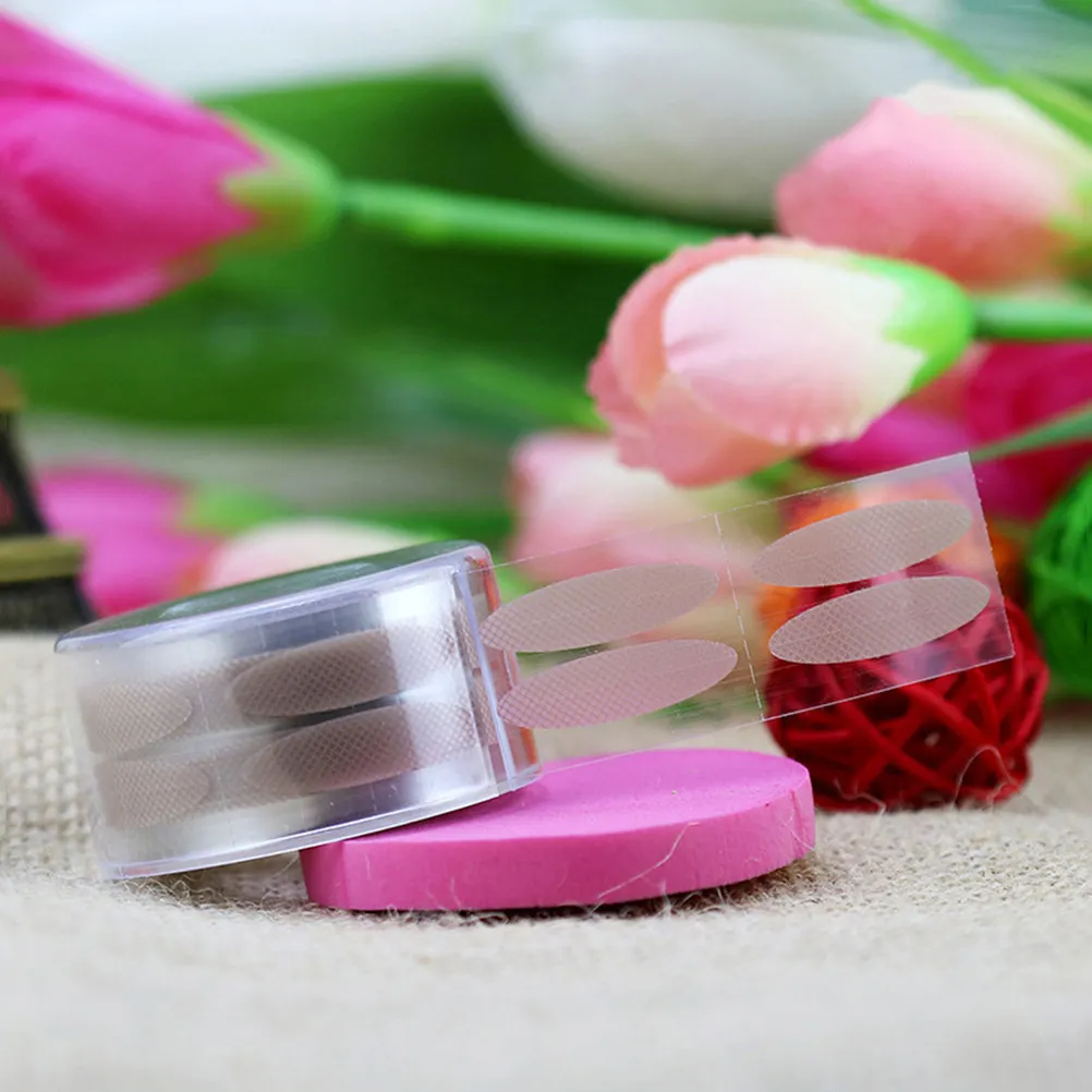 

1200Pcs Double Eyelid Tape Invisible Fiber Eyelid Stickers Skin Color Natural Makeup Enhancement Beauty Care for Women Girls