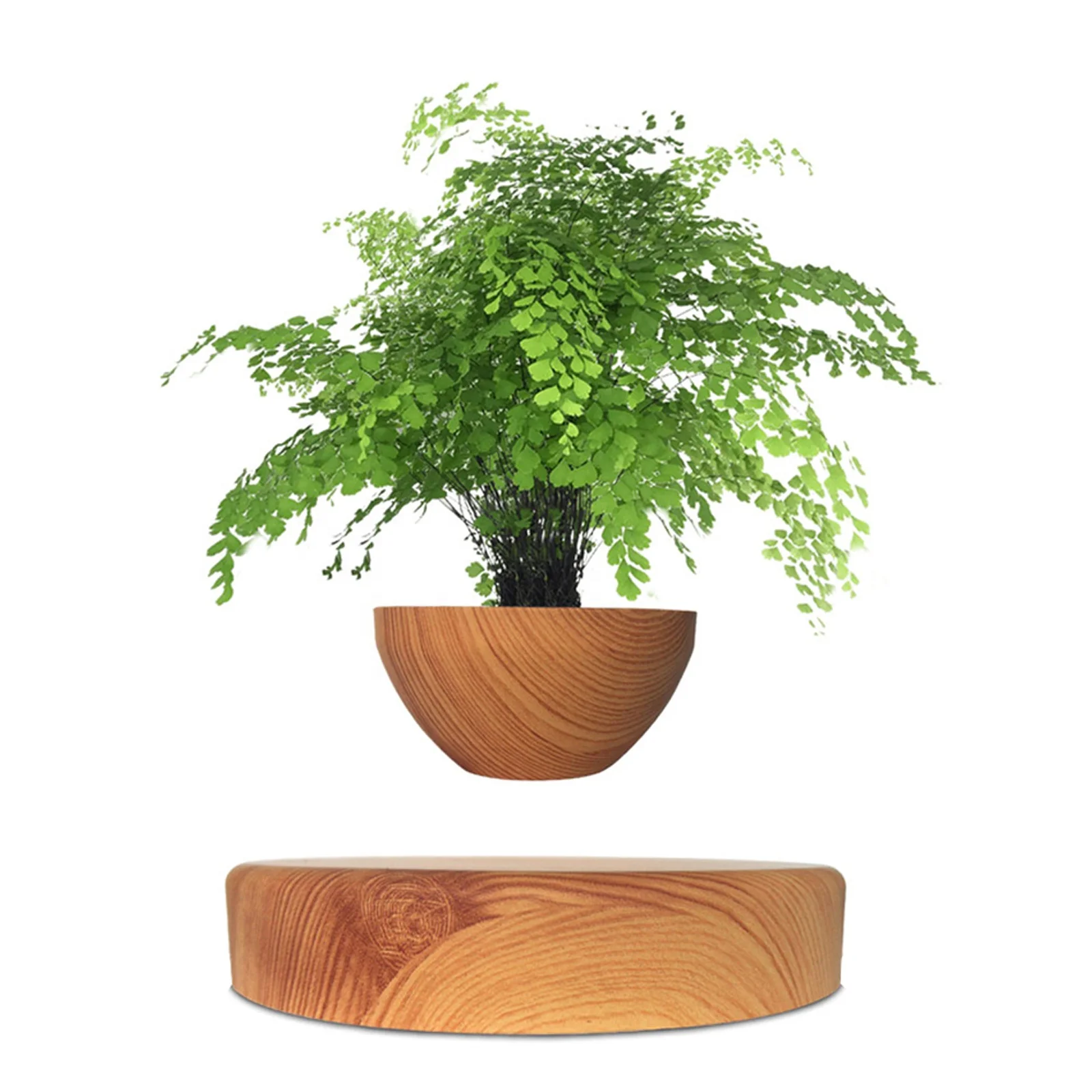 Levitation Wooden Bonsai Floating Flower pot Christmas gift home decoration plant pot personalized gift