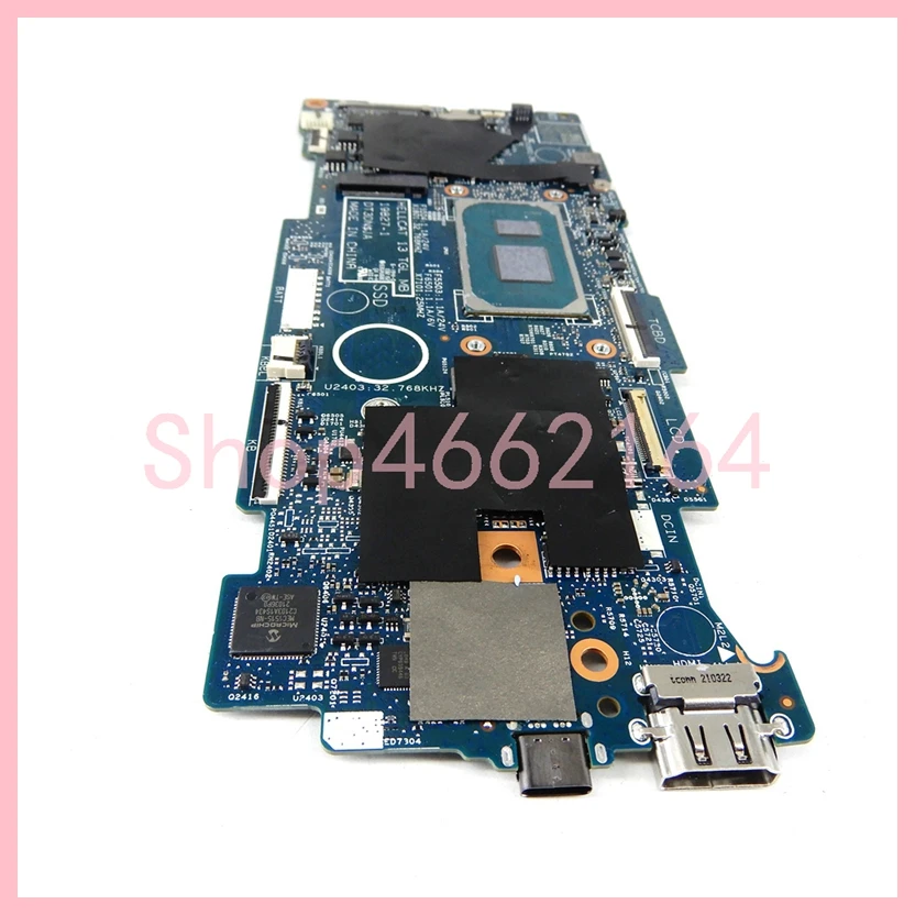 Imagem -06 - Placa-mãe Portátil para Dell Inspiron Cn09m39p 0gt06k 198271 I5-1135g7 I7-1165g7 Cpu 8gb Ram 16gb Ram Mainboard para 7306 2n1