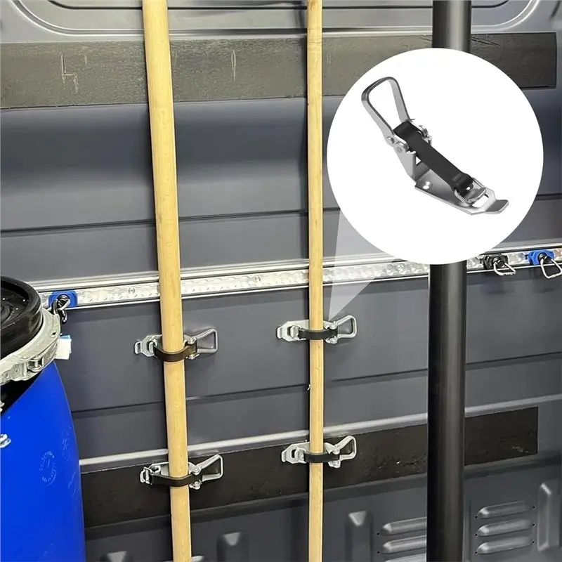 WCS-Locking Bearing With Elastic Band, Shovel Holder 75 Mm-2 Pieces, Handle Holder,For Trailers,Trucks Construction Machinery