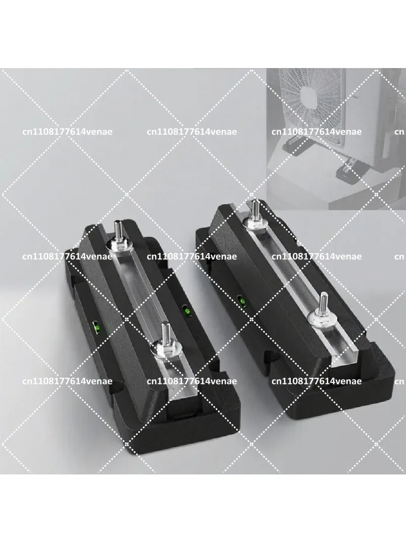 Anti-vibration pad for air conditioner outdoor unit, noise reduction rubber base, heavy duty sound insulation floor mount