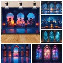Church Stained Glass Window Adults Wedding Kids Birthday Party Backdrop Custom Photography Poster Decor Props Studio Background