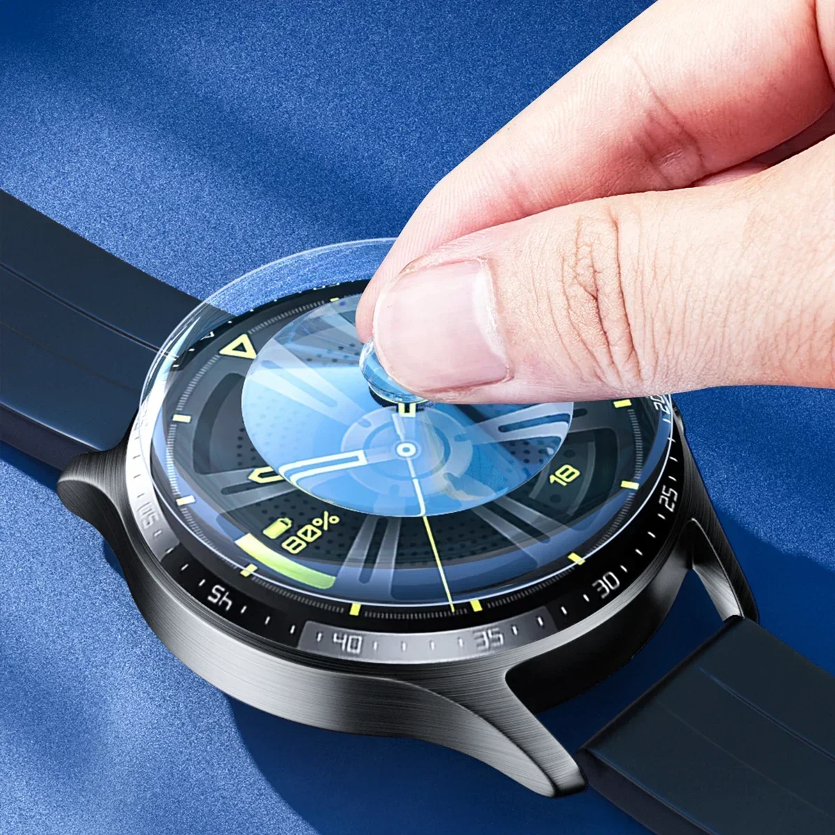 Huawei Watch用ソフトヒドロゲルフィルム,フルスクリーンプロテクター,傷防止カバー,gt 5,gt5 pro,42mm, 46mm, 41mm,hd