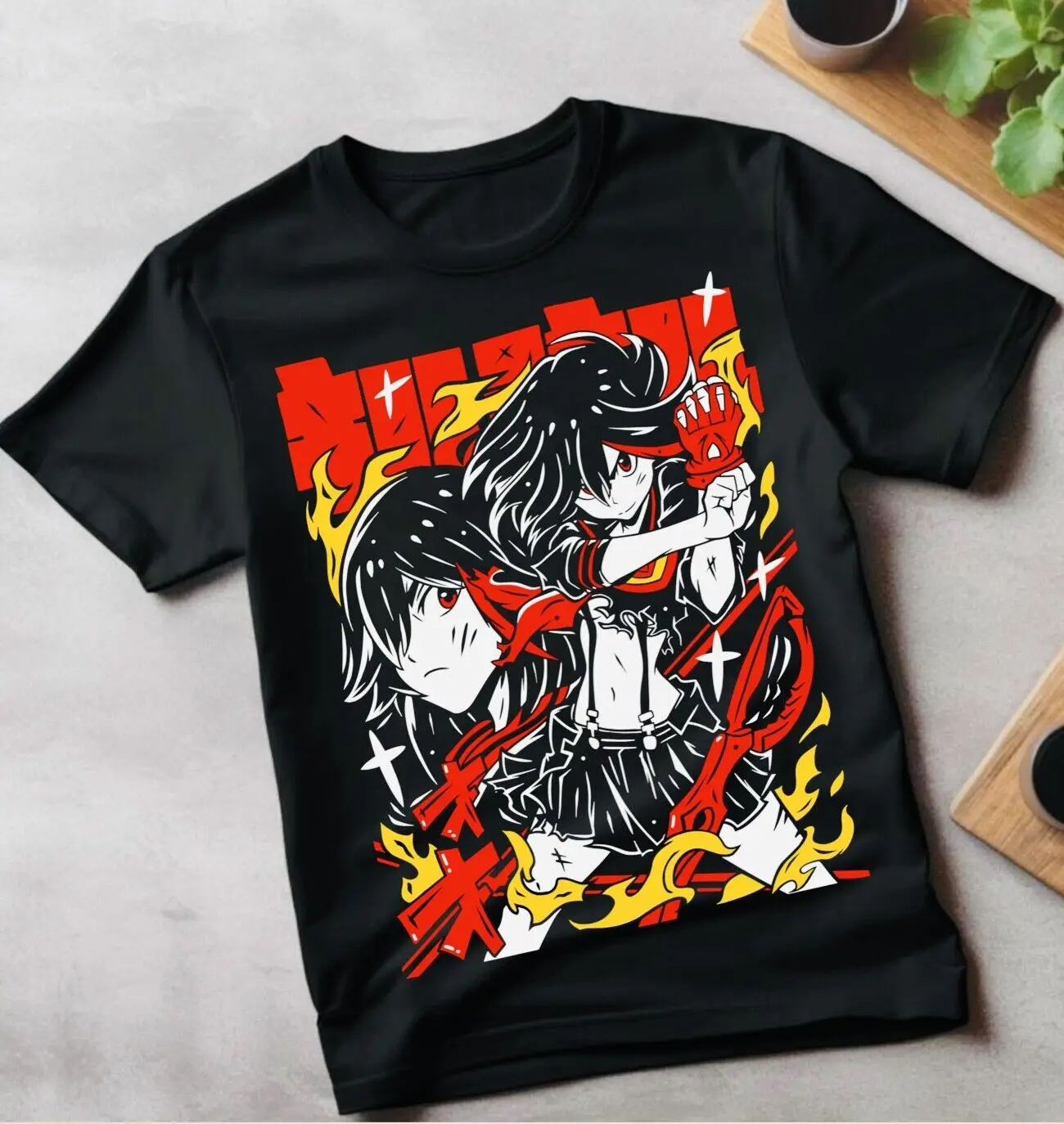 Kill la Kill Ryuko T-Shirt Girl anime ryuko matoi Senketsu Waifu Shirt All Size