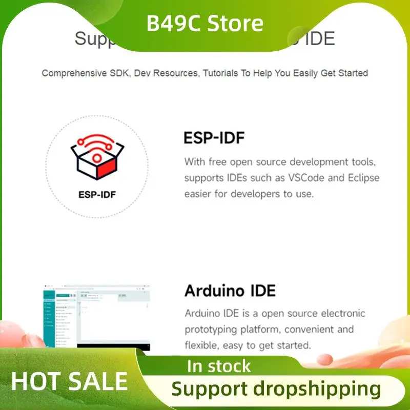 B49C ESP32-S3 Capacitive Touch Screen ESP32-S3 WIFI Bluetooth Development Board 3.5Inch IPS Touch Screen Module