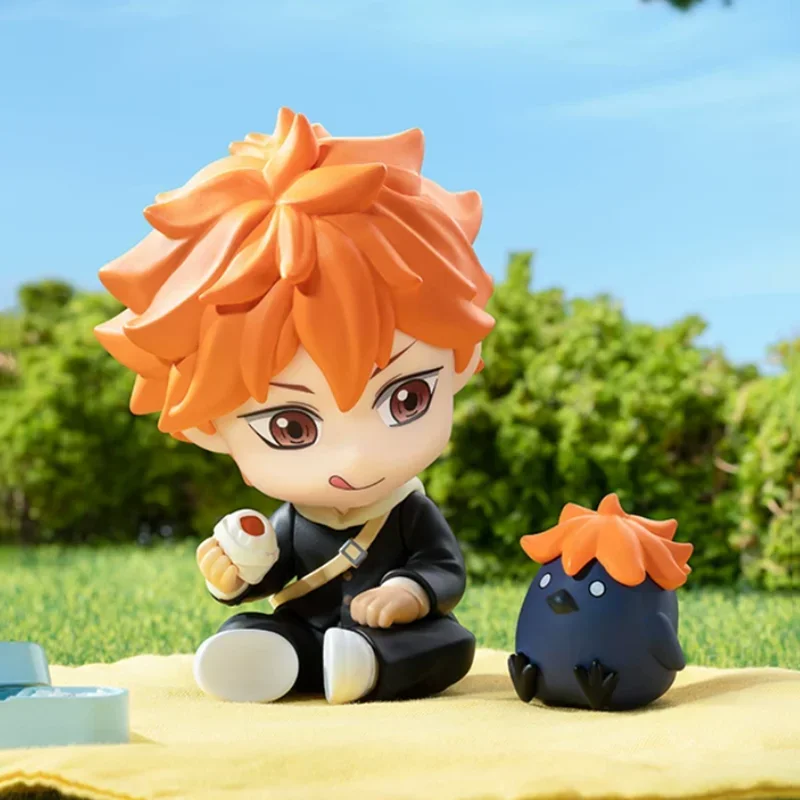 POPMART HAIKYU!! OFF-COURT VIBES Serie Blind Box Überraschungsbox Spielzeugpuppen Niedliche Anime-Figuren Desktop-Ornamente Sammlung