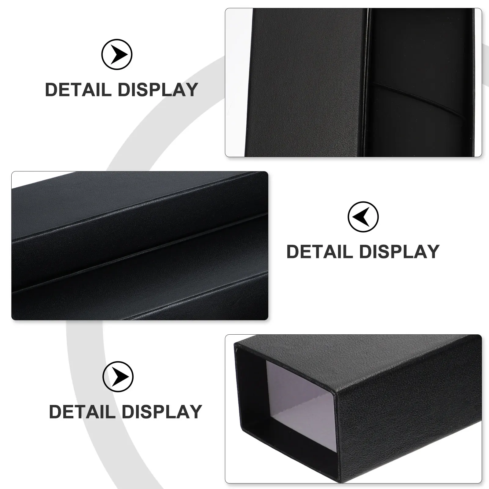 

5pcs Watch Packaging Case Jewelry Display Box Paper Tray Container Lightweight Portable Storage Premium Material Durability