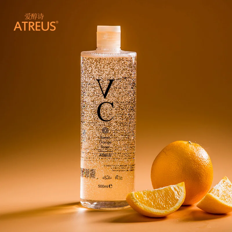 Tonico Atreus Thai Vitamina C e Arancia, con Oro per Minimizzare e Idratare i Pori