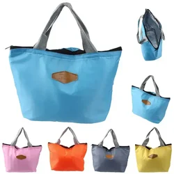 Large Capacity Lunch Bag Waterproof Portable Thermal Cooler Bag Picnic Insulated Food Storage Shopping Tote Bags Handbag Sac