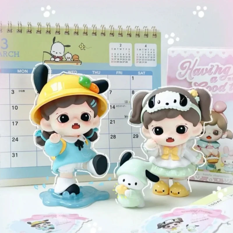 

Hot Sale Zoraa X Kuromi Series Blind Box Roaming Having A Good Time Desktop Toy Anime Doll Ornament Girl Birthday Mystery Gifts