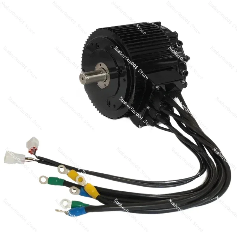 Applicable to 10KW water-cooled motor, high power, electric scooter brushless DC water-cooled motor