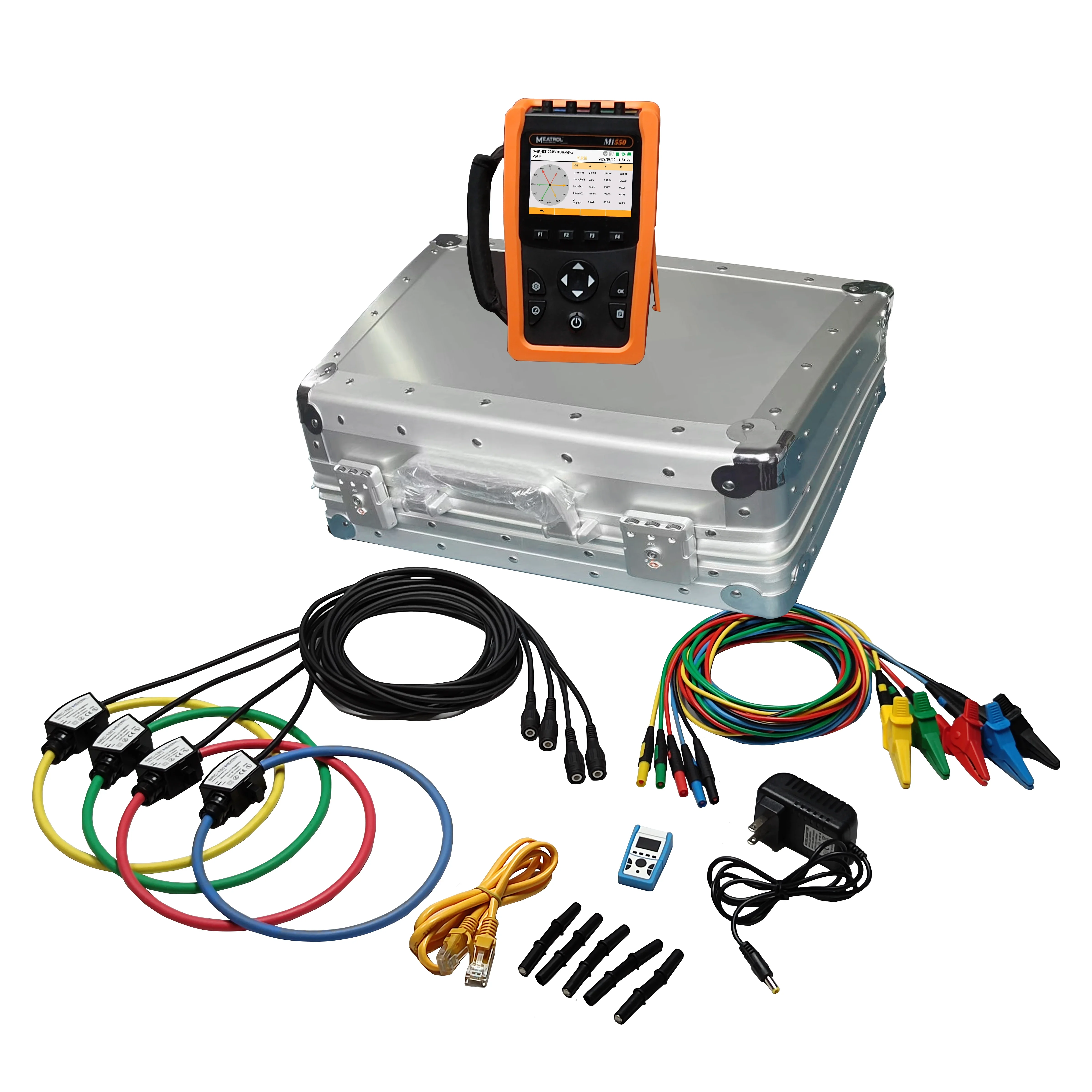 Handheld Energy Analyzer MEATROL Mi550 Electrical Network Analyzer Power Quality Analyzer