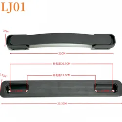 Luggage Handle Handle Grip Trolley Handle Suitcase Handle Bag Handle Replacement Universal Travel Black Luggage Bag Accessories