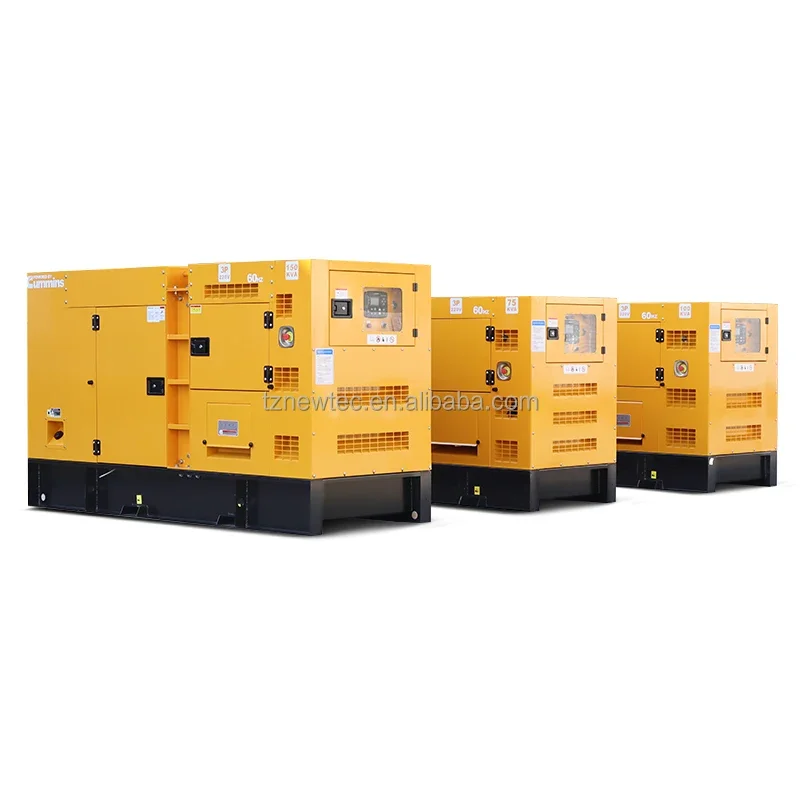 40kw 50kva 50kw 60kva Electric Power Generator 60kw 75kva diesel Generator by Cumins 4BTA3.9-G2 Engine