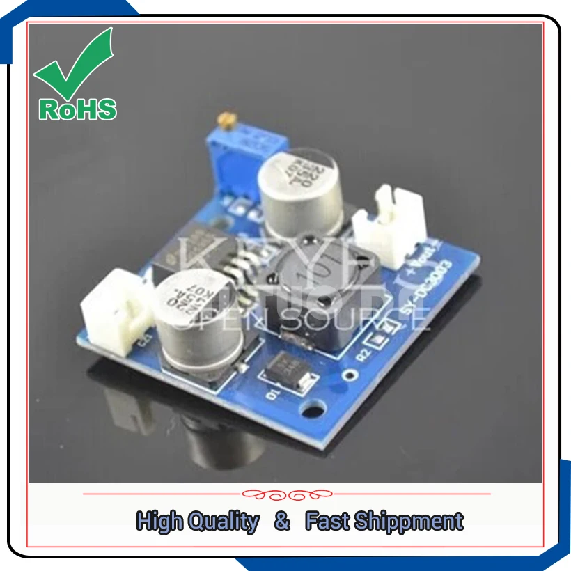 LM2596 USB DC-DC step-down buck módulo de placa conversora de fonte de alimentação