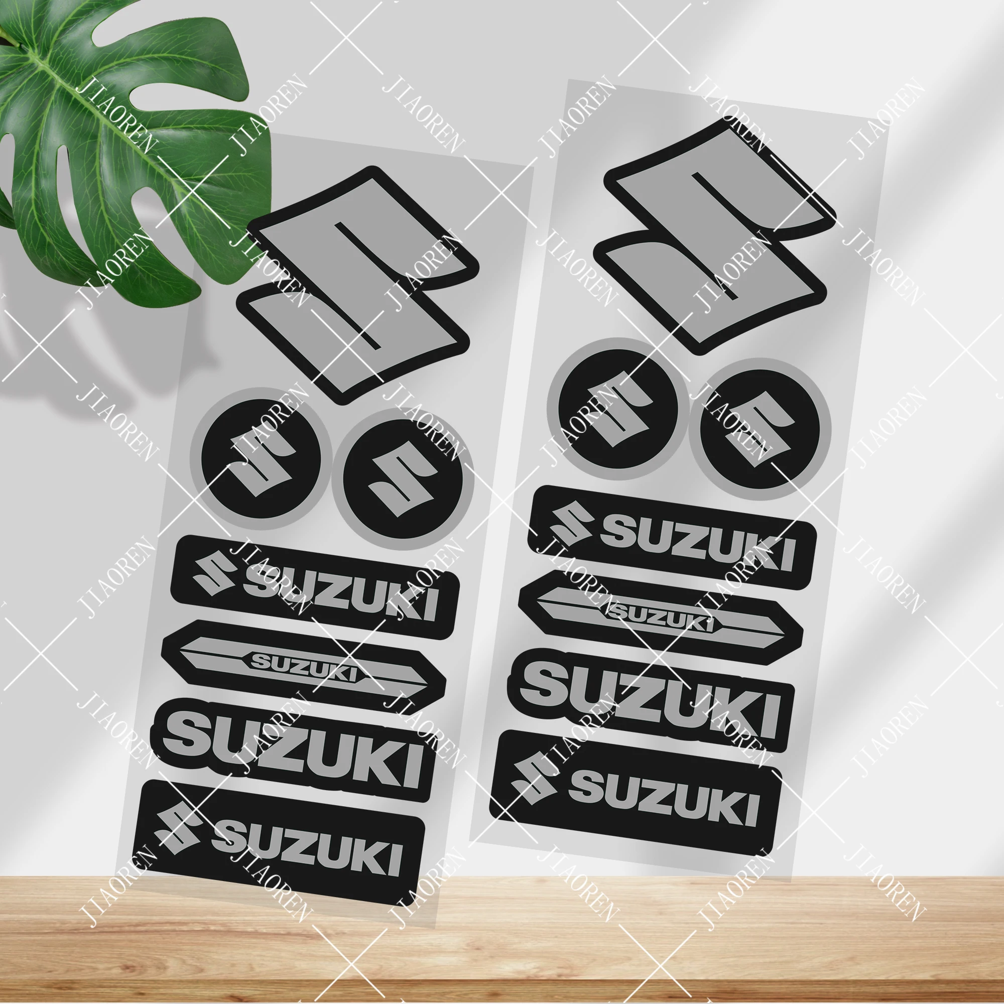 2 قطعة ملصقات شعار سوزوكي الشارات العاكسة
