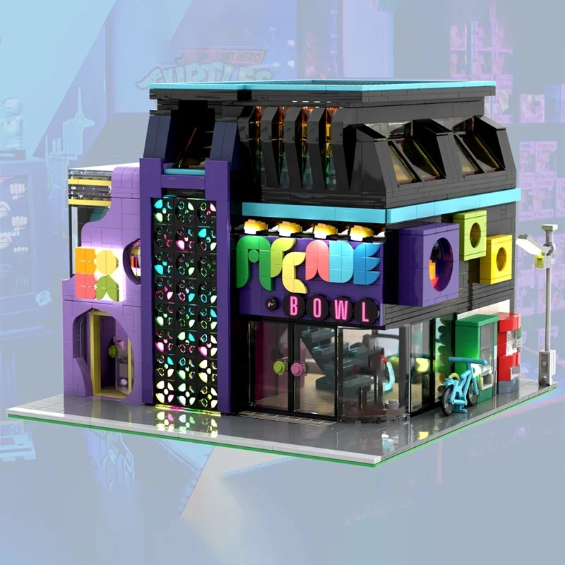 2486 pièces MOC Arcade modulaire modèle blocs de construction Architecture assembler jouet bricolage éducation cadeau de noël brique anniversaire