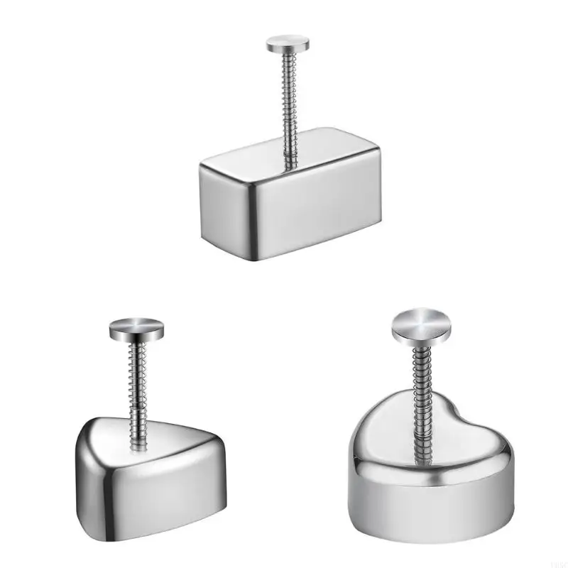 

U6XC Japanese Kitchen Tool for Making Rice Steel Sushis Rice Making Molds