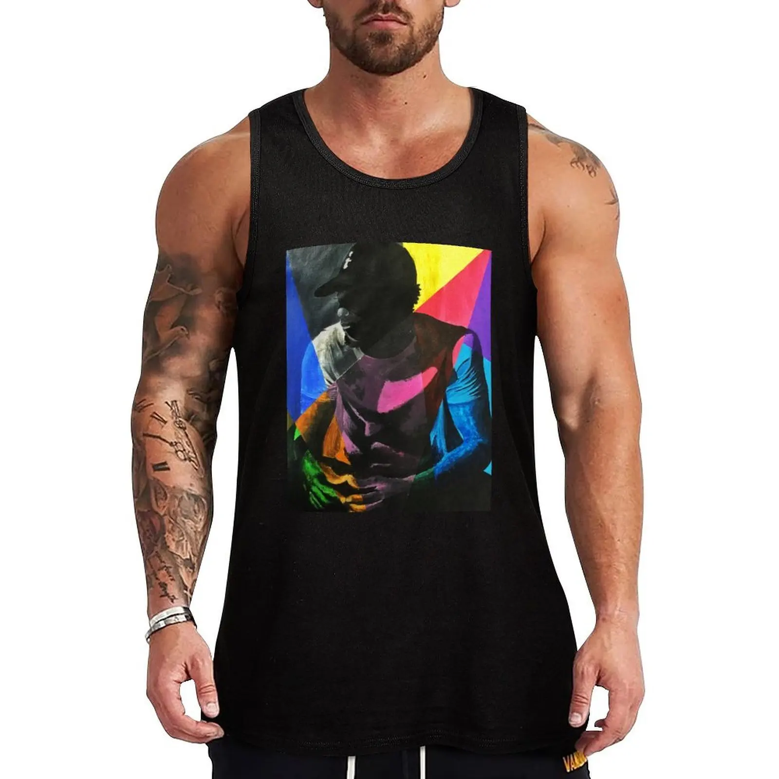 

Kendrick Lamar Tank Top Basic Layering Tank Top Casual Sleeveless Soft Shirt