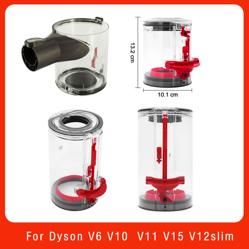 Kosz na śmieci dla Dyson V6 V10 V11 V15 V12slim odkurzacz zapasowy pojemnik na kurz zamiatanie