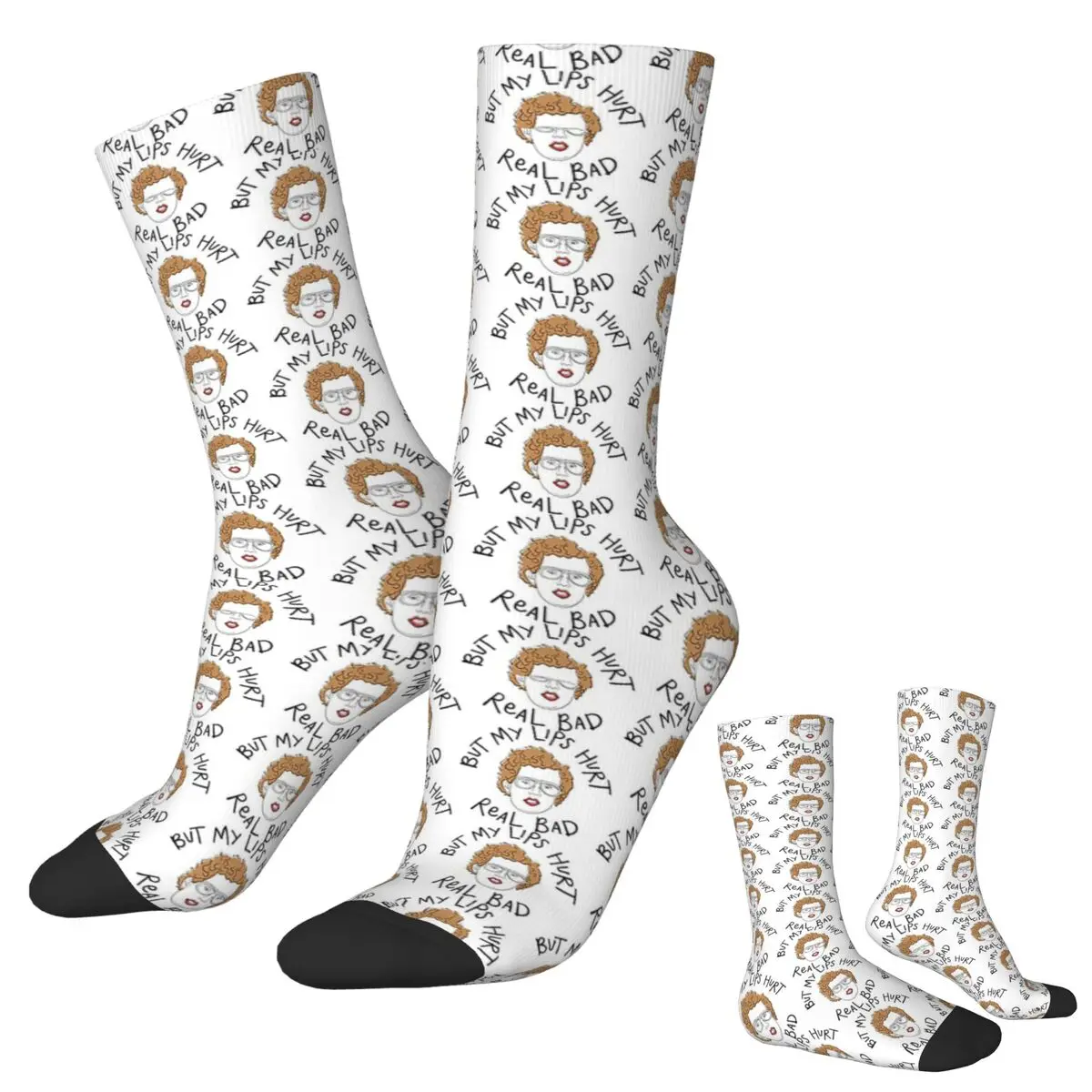 

Napoleon Dynamite Socks Harajuku Sweat Absorbing Stockings All Season Long Socks Accessories for Man's Woman's Christmas Gifts