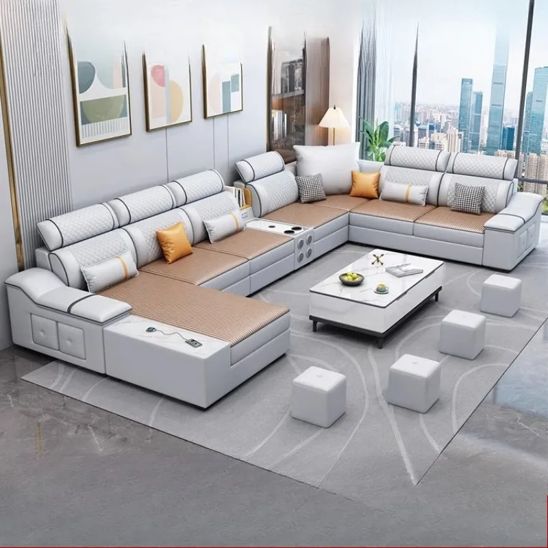 Confortável cama sofá reclinável à prova dwireless água carregador sem fio sofá multifuncional dobrável woonkamer banken acessórios para casa