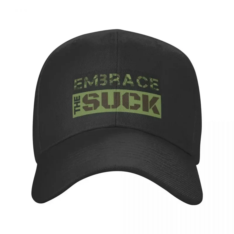 Military embrace the Suck Baseball Cap Fashion Beach Golf Uv Protection Solar Hat Military Cap Man Men's Luxury Women's