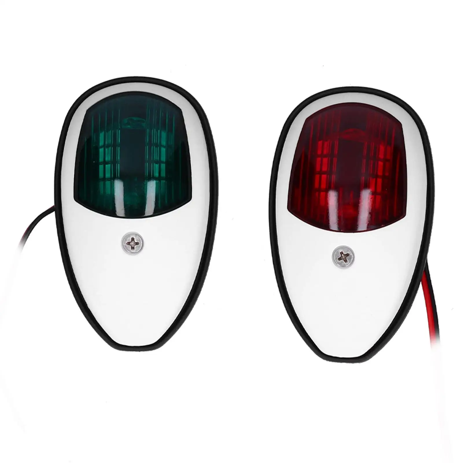 

LED Boat Navigation Light ABS Red/Green Signal Lamp for marine Sailing Signal Light for rv for yacht